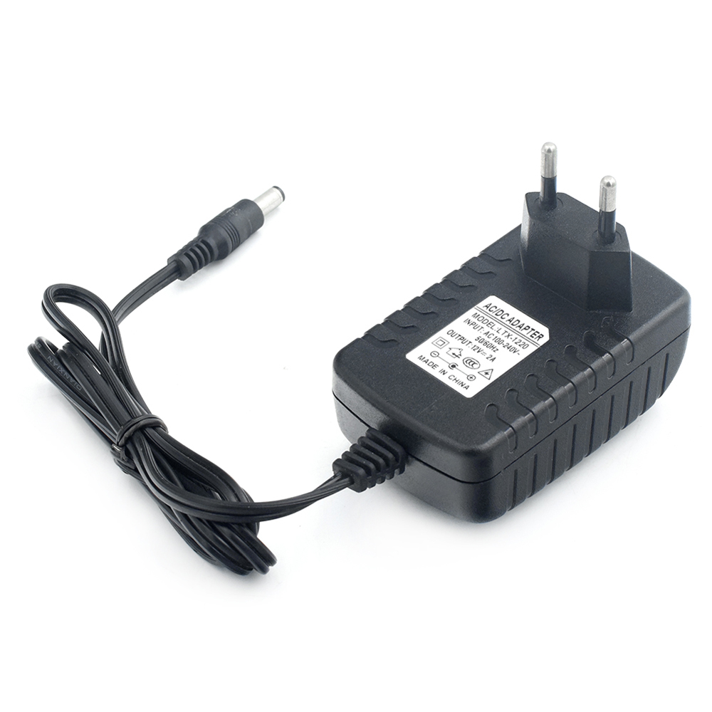 Universeller Netzadapter (ac 100-240 V Auf Dc 12 V 2 A) Für Led-streifen Und Überwachungskameras