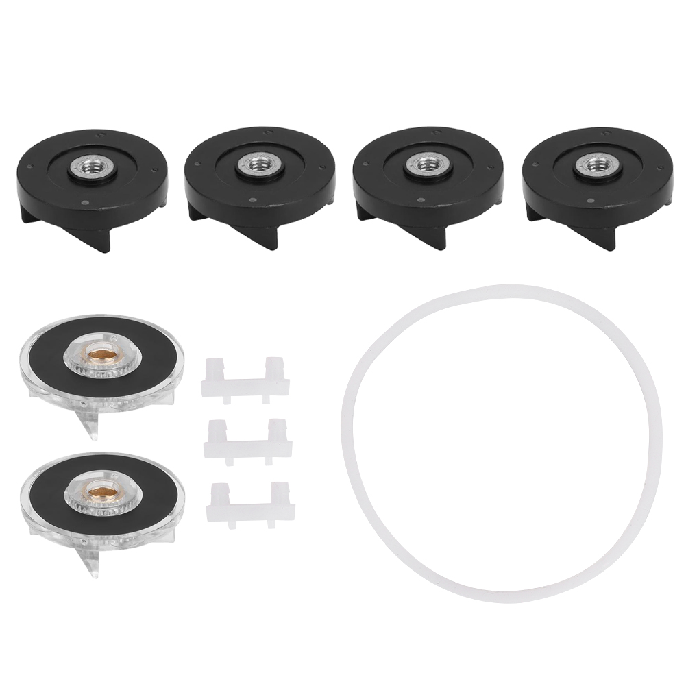 Ersatzteile: 6 Basiszahnräder Und Ersatzmesserzahnräder Für Den Magic Bulle 250w Standmixer (gruppe 3)