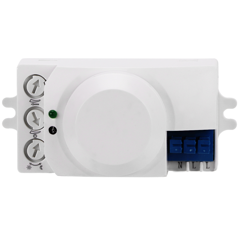 Intelligenter 360°-mikrowellen-bewegungsmelder-schalter 220–240 V