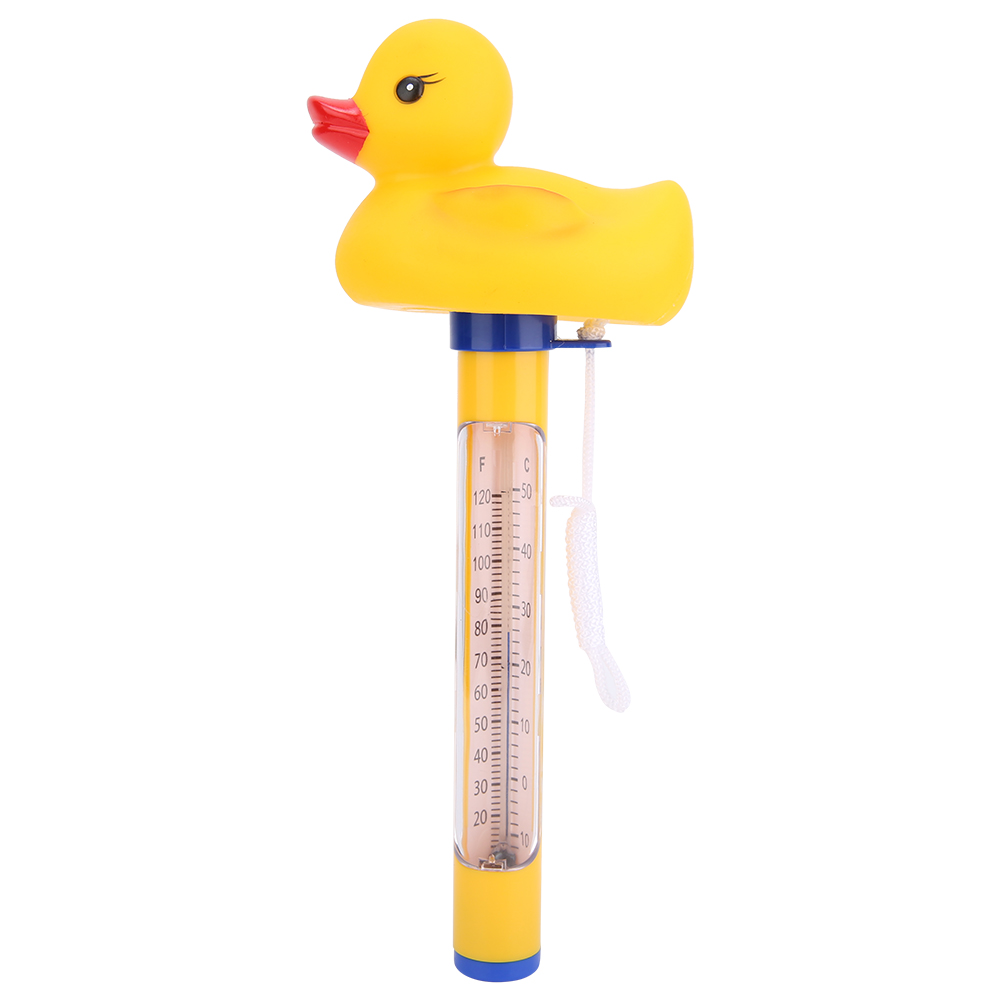 Niedliches, Schwimmendes Tierthermometer Für Pool Und Spa Mit Trageband (1)