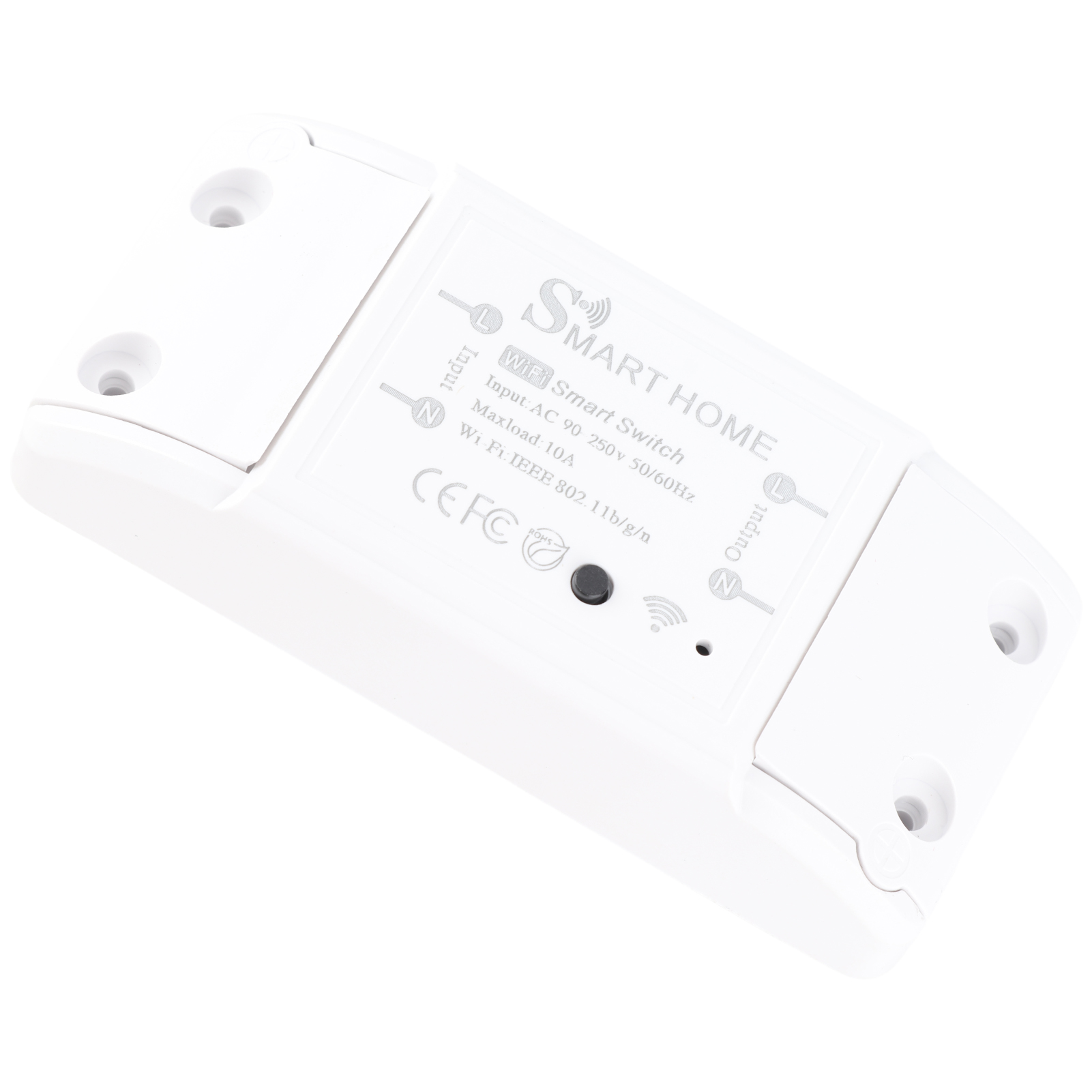 Tuya 10a/2200w Wlan-smart-schaltermodul, Drahtlose Fernbedienung, Timer, App-steuerung, Universelle Hausautomation, Sprachsteuerung, Kompatibel Mit Amazon Alexa Und Google Home Für Elektrogeräte