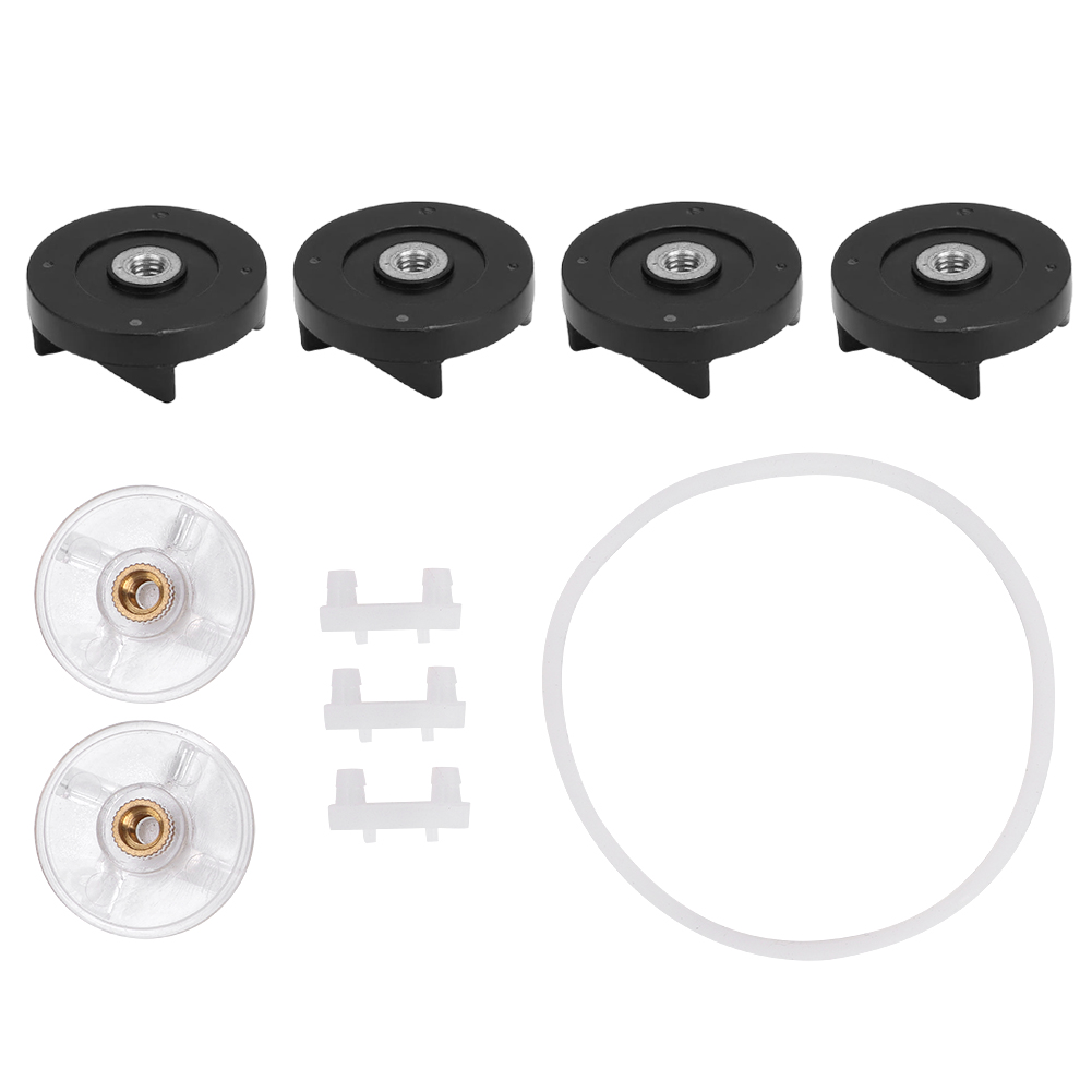 Ersatzteile: 6 Basiszahnräder Und Ersatzmesserzahnräder Für Den Magic Bulle 250w Standmixer (gruppe 1)
