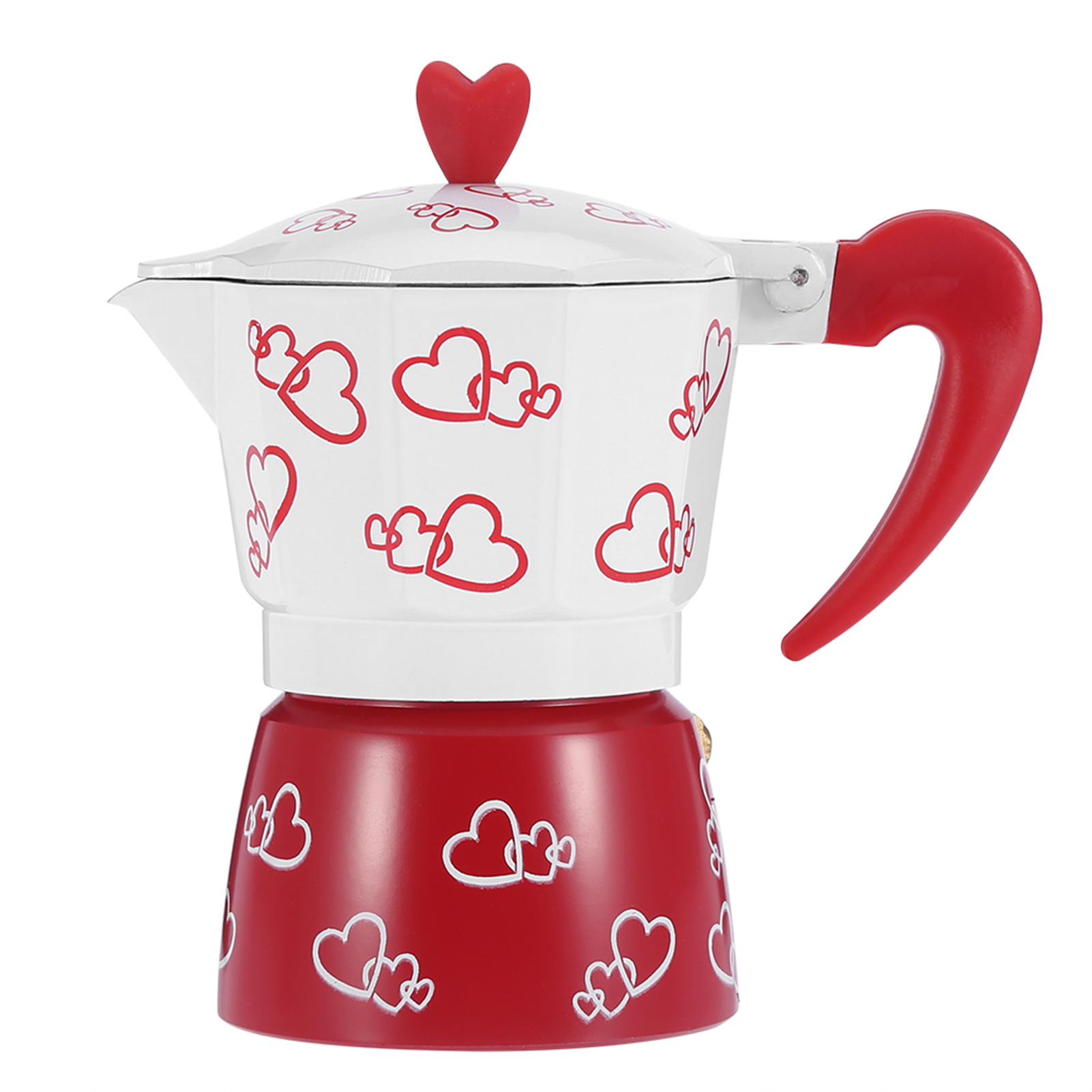 Robuster, Wiederverwendbarer Aluminium-kaffeekessel Für Zuhause Und Büro (l)