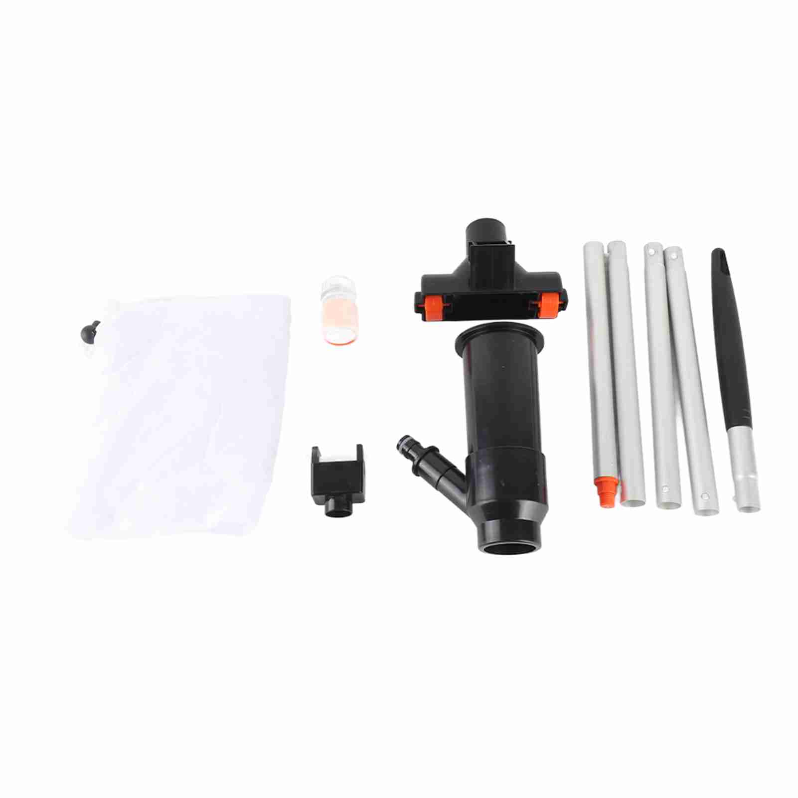 Tragbares Unterwasserreinigungsgerät Für Schwimmbäder, Whirlpools, Teiche Und Springbrunnen Abs, 13,7 Cm, 5-rohr-set