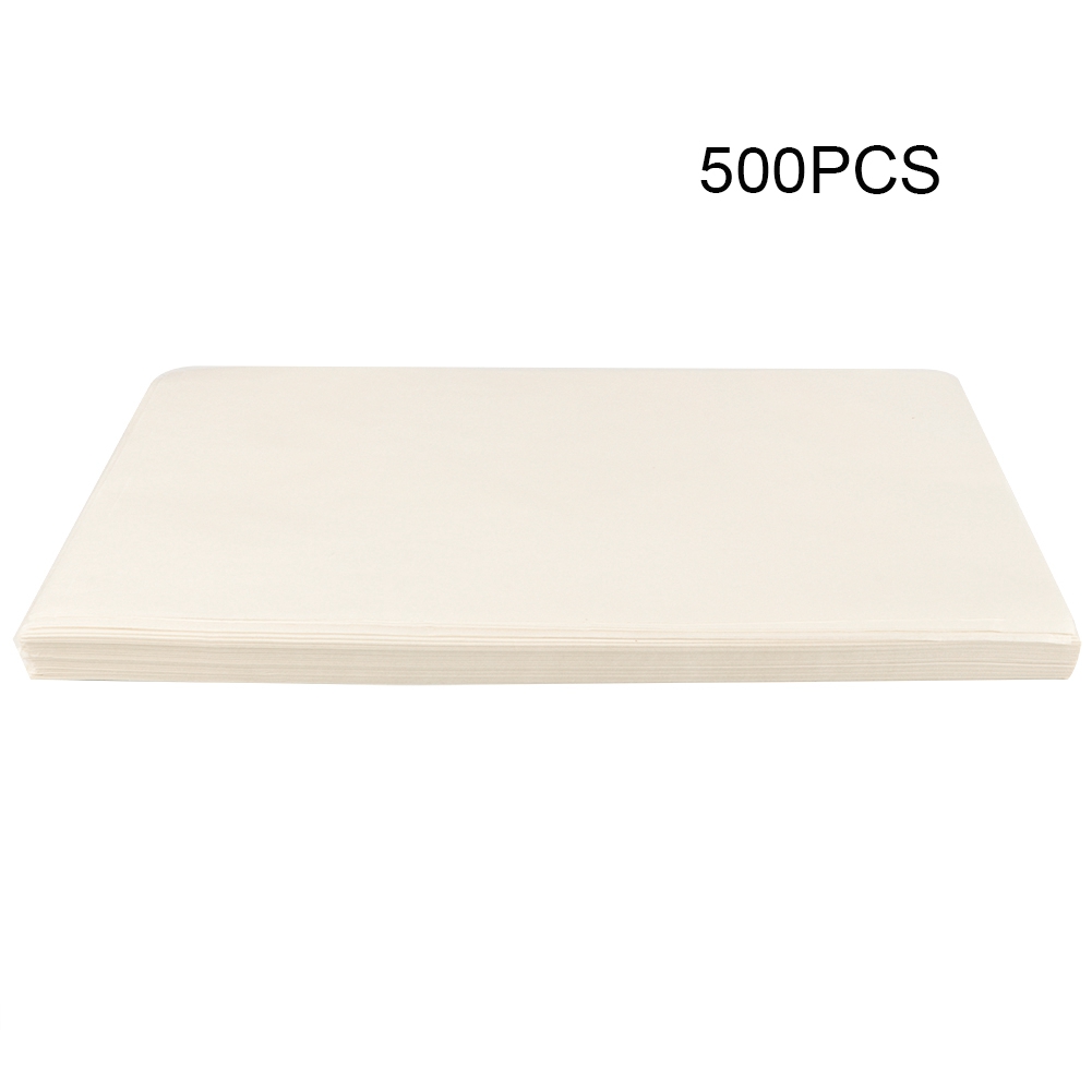 500 Stück Antihaftbeschichtetes, Fettabweisendes Silikon-backpapier In Lebensmittelqualität, 20 X 30 Cm, Für Kuchen, Brot, Gebäck, Grillgut Und Dampfgarer