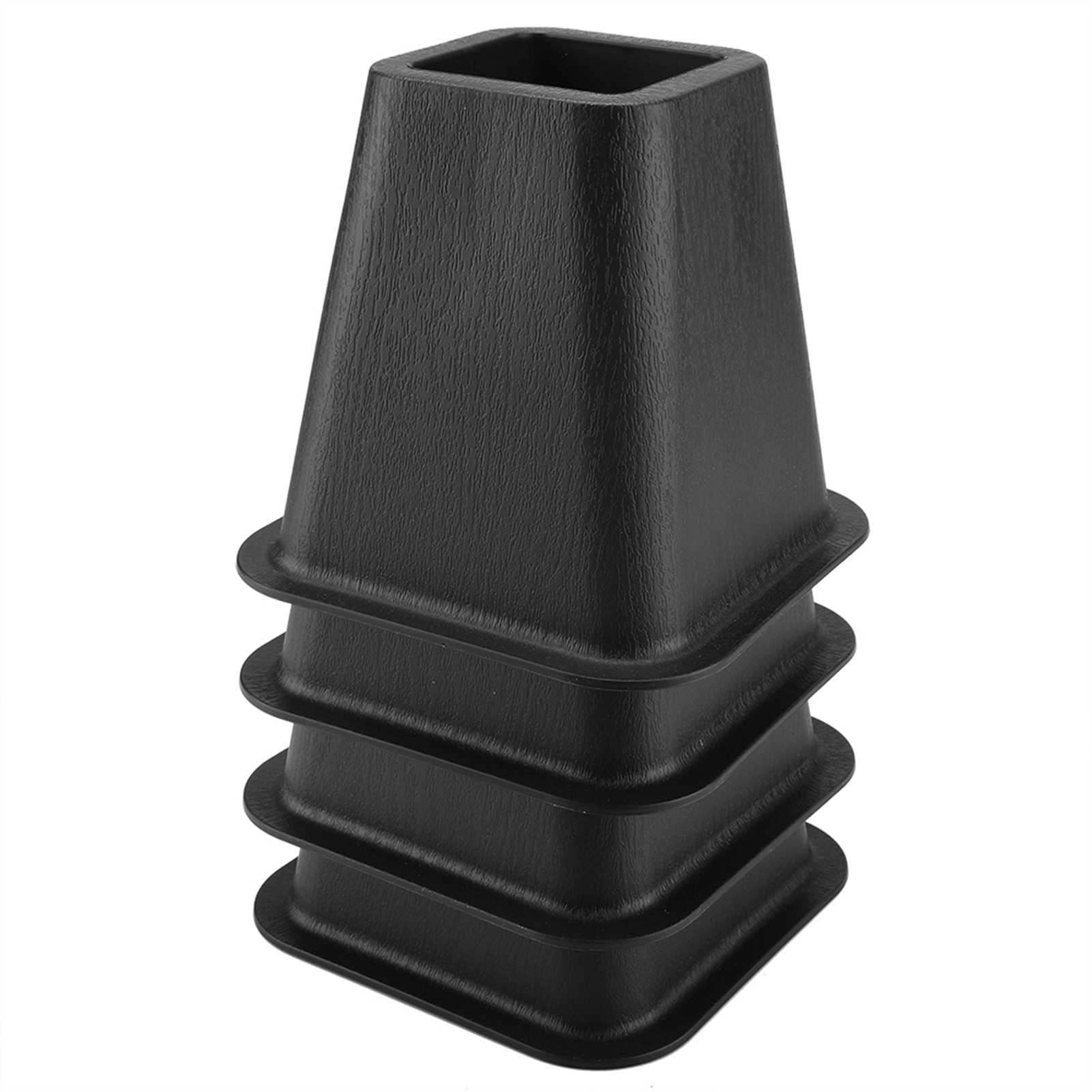 Schwarze Möbelfüße, 4er-set, Für Bett, Stuhl, Schreibtisch, Tisch, Aus Pp
