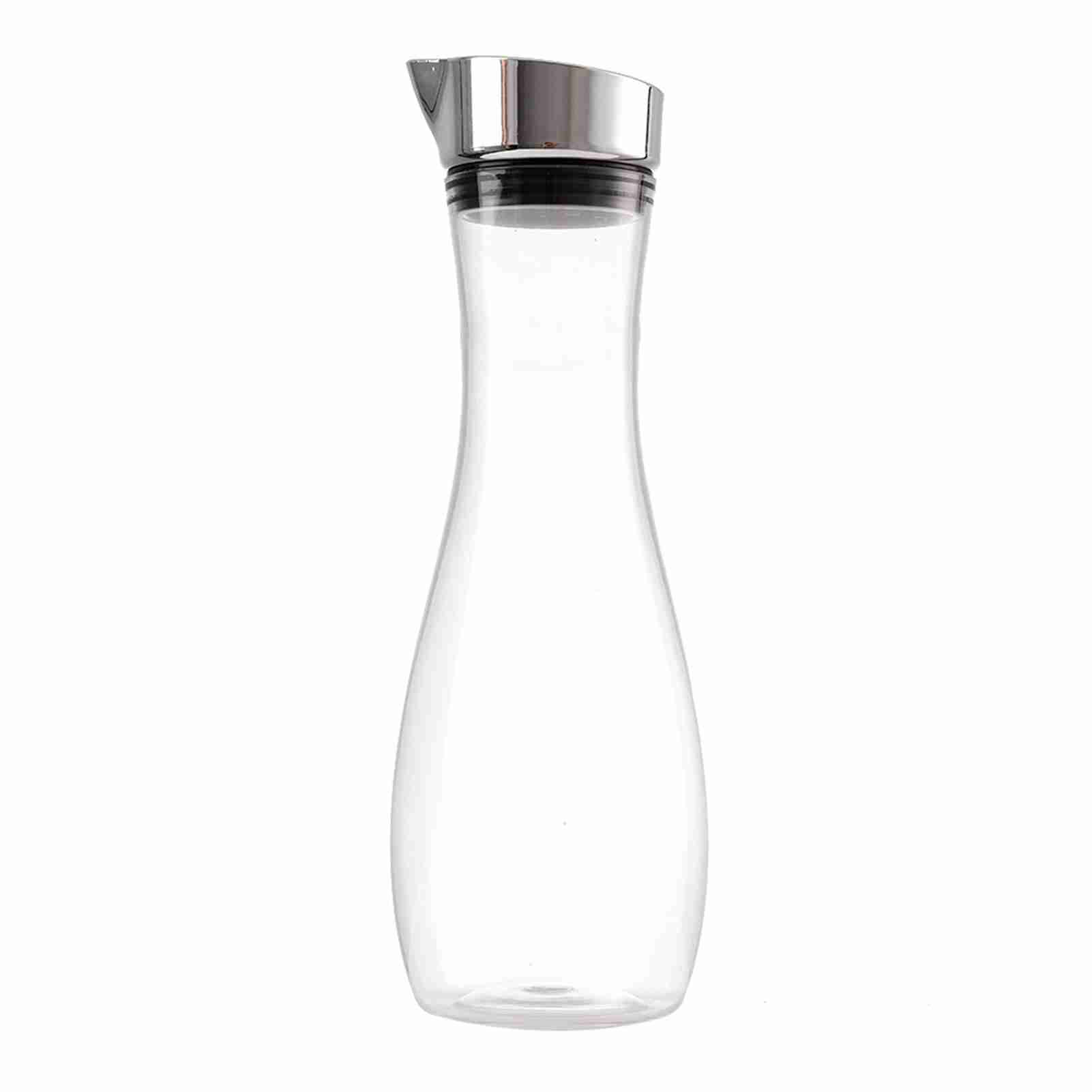 1,2-liter-saftkaraffe Aus Transparentem Acryl Mit Deckel, Wasser- Und Getränkekrug