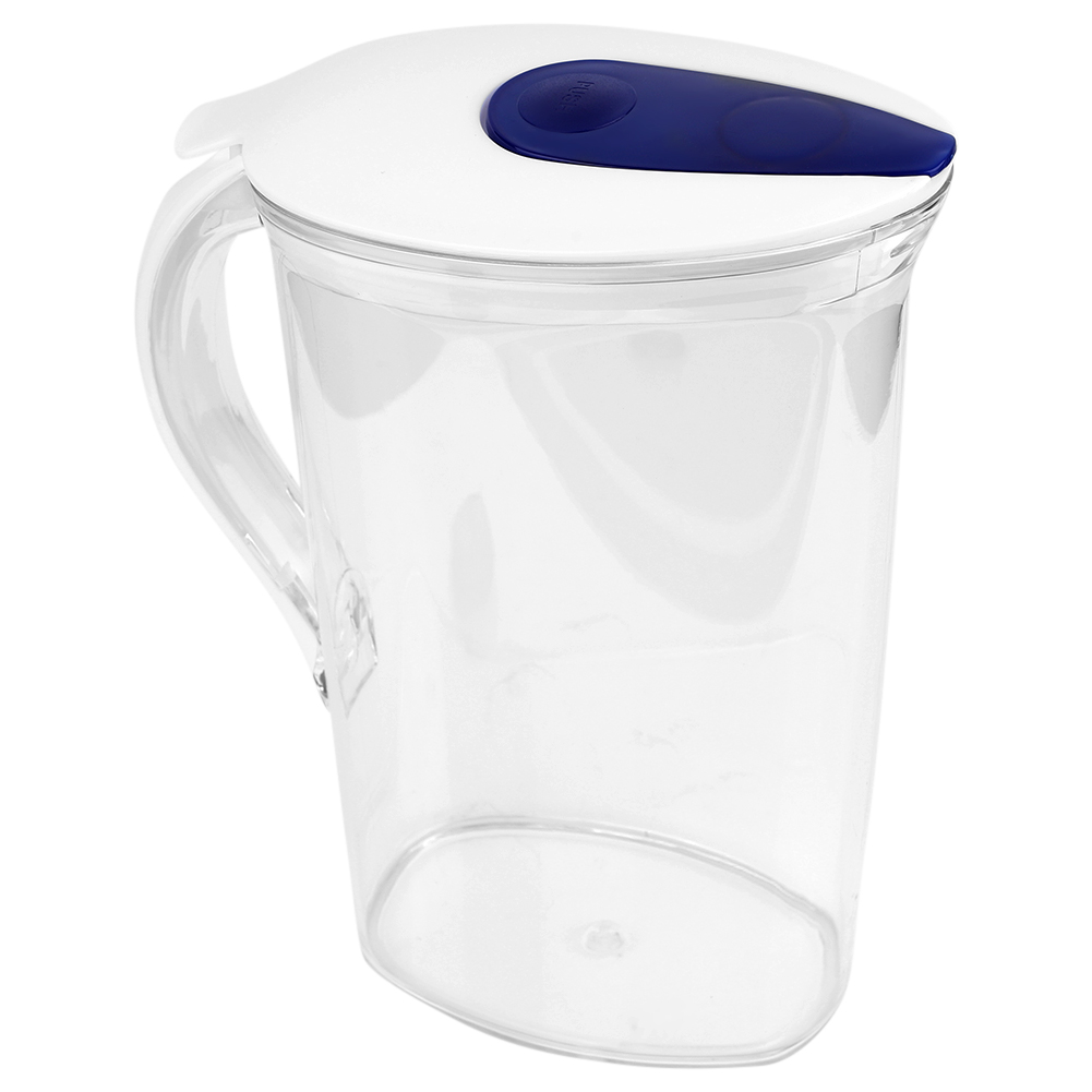 Große, Transparente 2,1-liter-wasserkaraffe Aus Kunststoff Mit Deckel Für Den Hausgebrauch