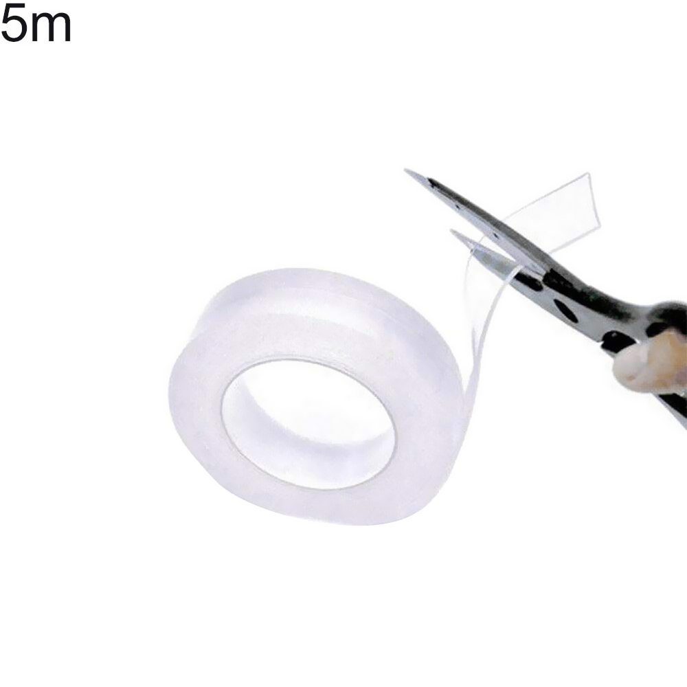Mehrzweck-waschband, Transparent, Doppelseitig Mit Nano-gel-klebeband, 30 X 2 Mm, 1 M/3 M/5 M