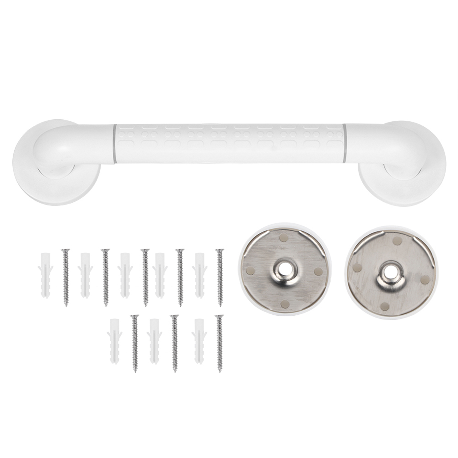 Haltegriff Aus Edelstahl Für Badewanne, Dusche, Badezimmer, Wc, 40 Cm, Weiß