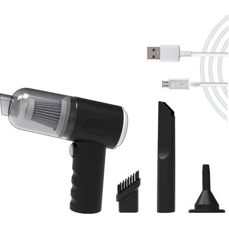 3-in-1-mini-tischstaubsauger, 5500 Pa Hochleistungs-handstaubsauger Für Auto, Schreibtisch Und Tierhaarentfernung
