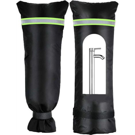 2er-set Außenwasserhahn-schutzhüllen Zum Frostschutz Im Winter, Große Wasserhüllenhüllen 71,1 X 38,1 Cm Für Den Außenbereich, Wiederverwendbare Wasserhüllenhülle Für Den Innenhof, Schut