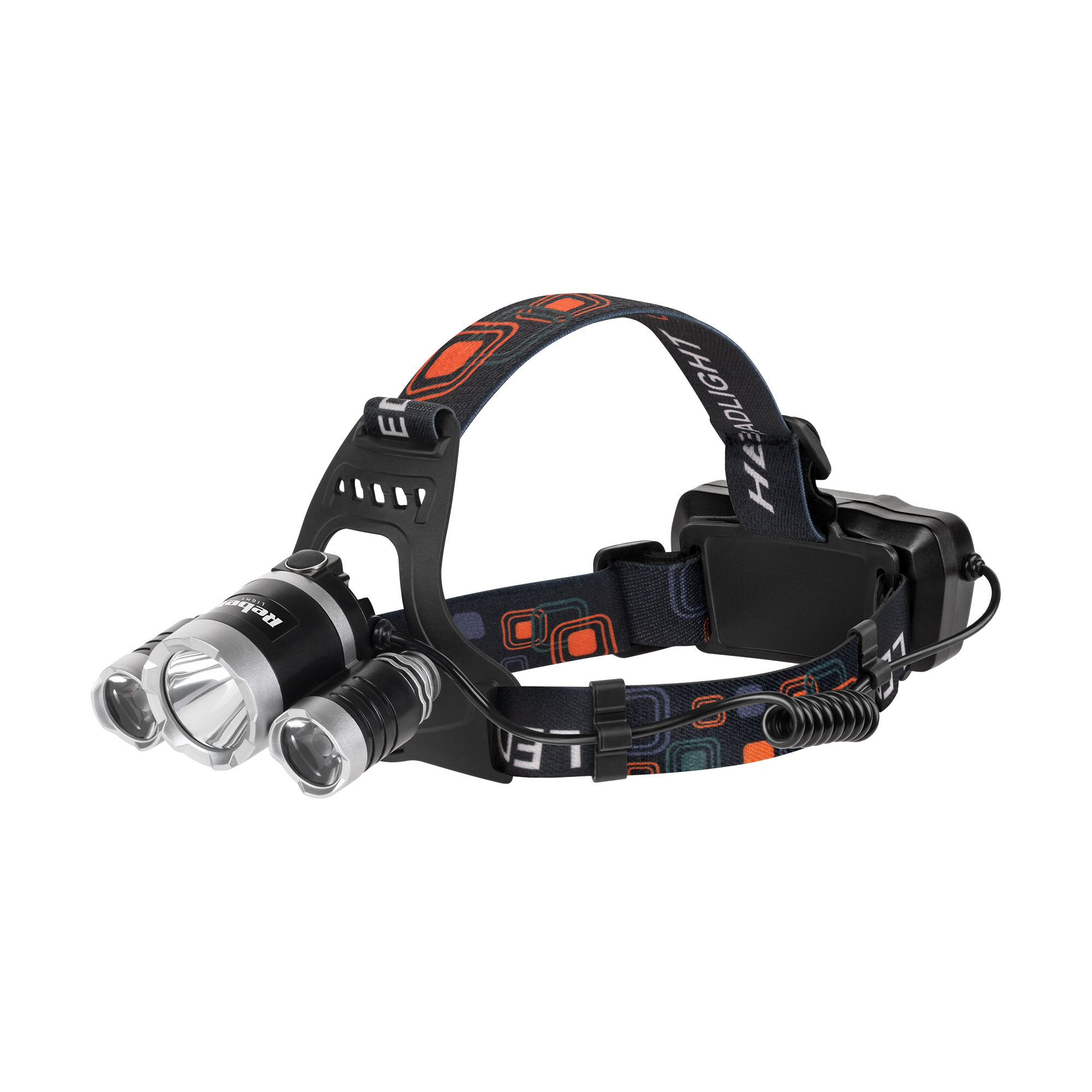 Wiederaufladbare 10w Led-stirnlampe Rebel Mit Hoher Leistung