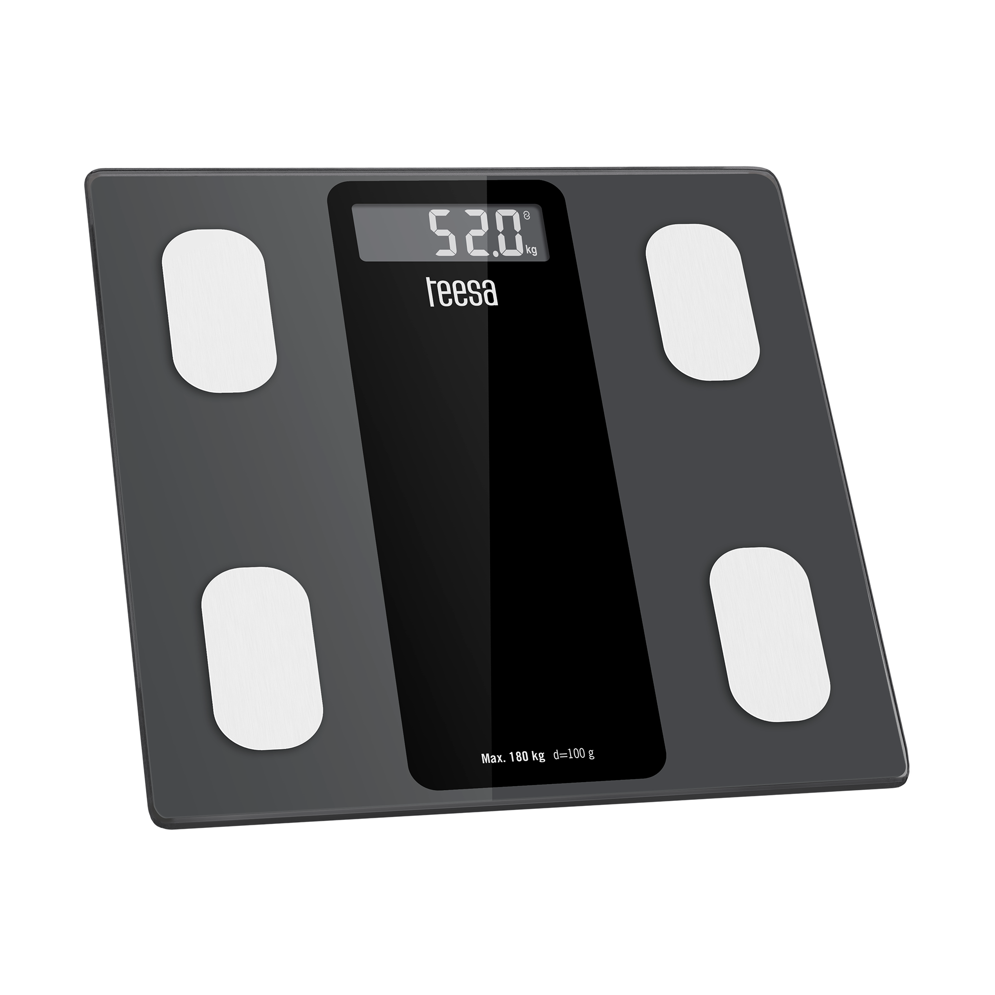Teesa Body Analyzer Badezimmerwaage Mit Körperzusammensetzungsanalyse