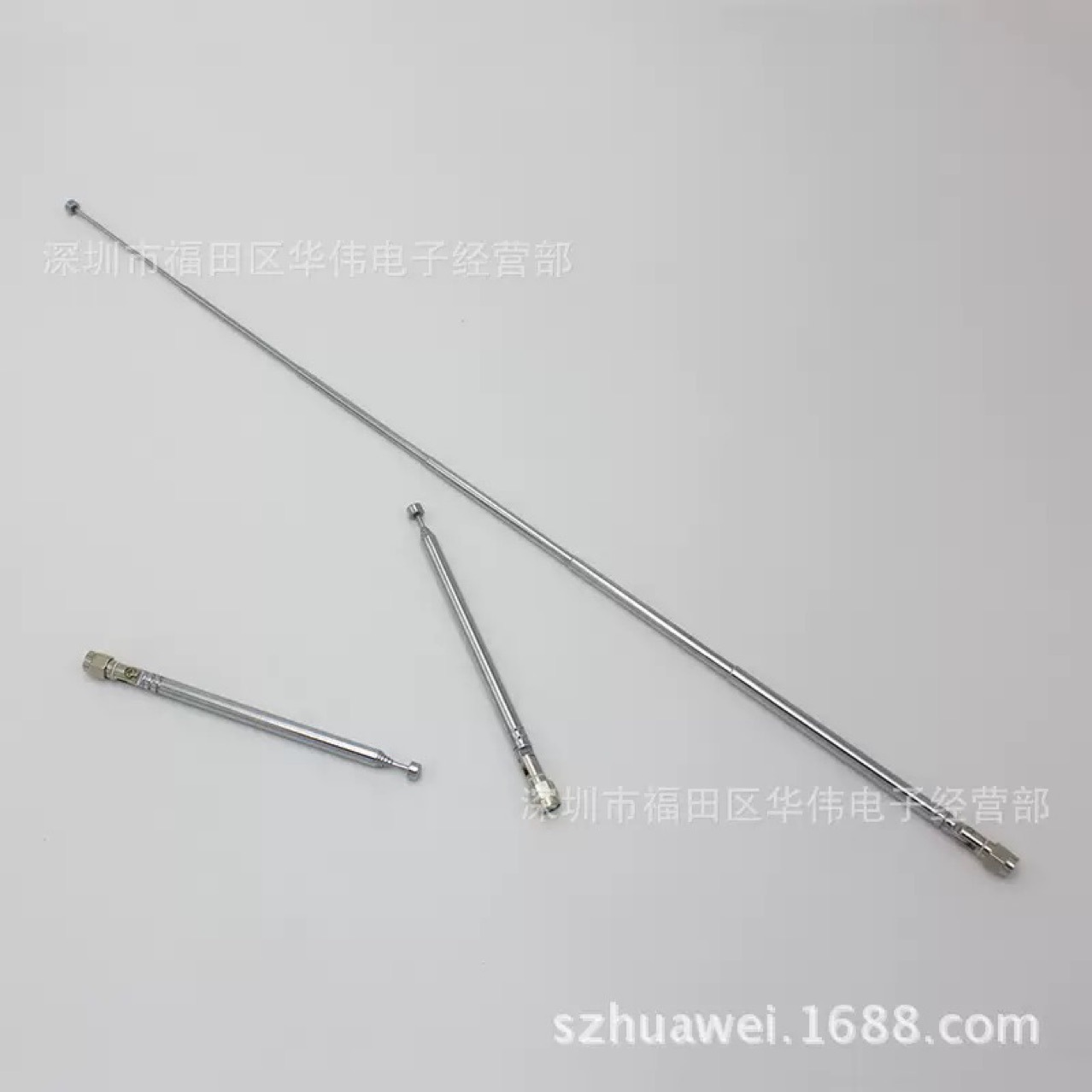 7097-7-teilige Funkteleskopantenne, Sma-anschluss: 143 Mm Eingeklappt, 550 Mm Ausgezogen