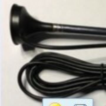 Teleskopierbare Fm-saugantenne, Sma-stecker Mit Stift, 1,5 M Kabel, 7155-7 Segmente, Innengewinde, Ausziehbar Bis Zu 96 Cm.