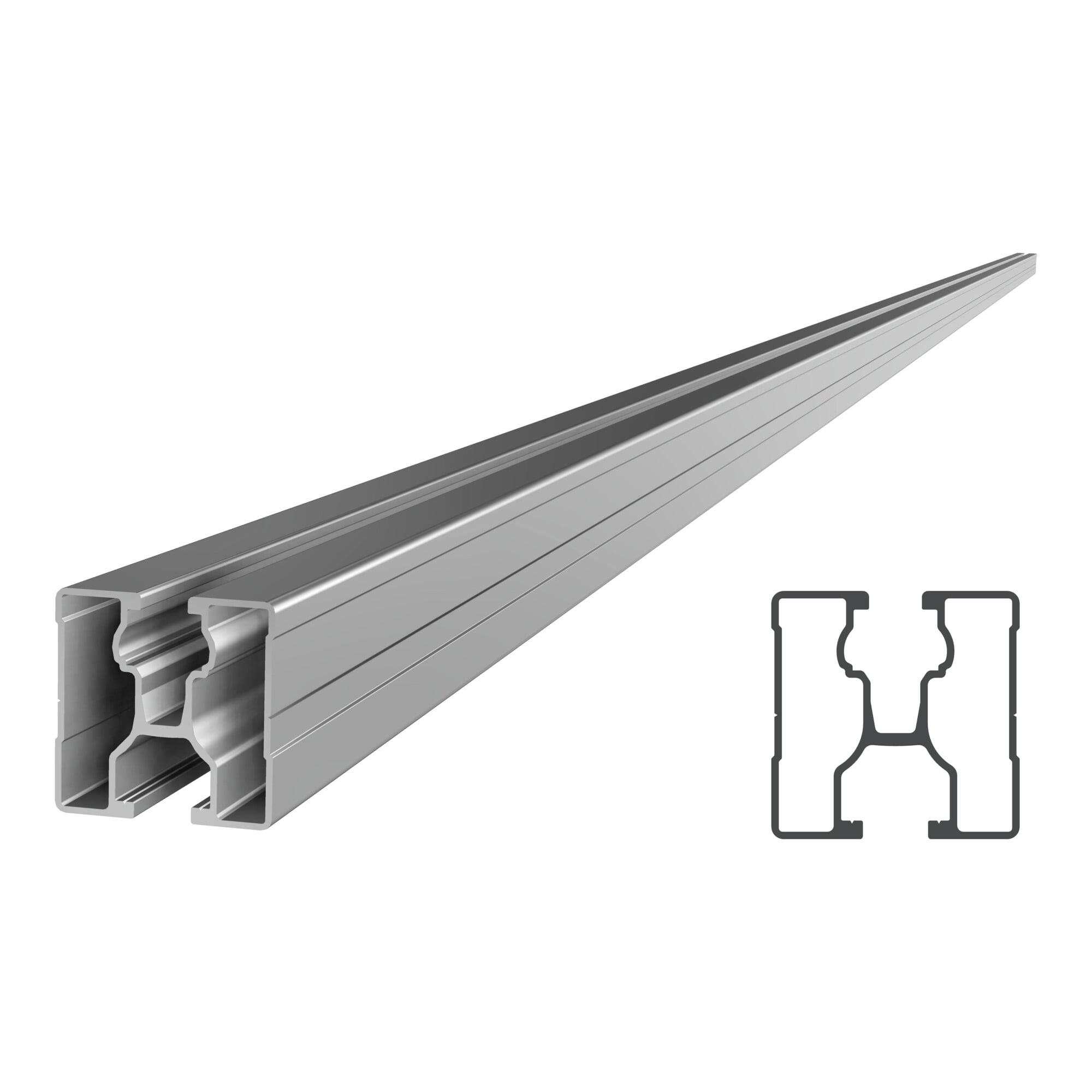 Sl Rack Tragschiene Rail 40 2400mm