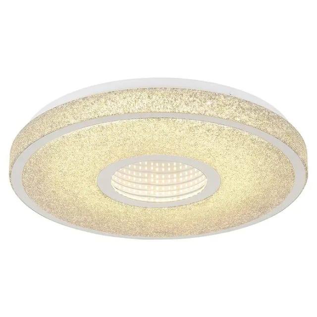Deckenleuchte Deckenlampe Wohnzimmerleuchte Kristalle 3d Effekt Led D 38 Cm