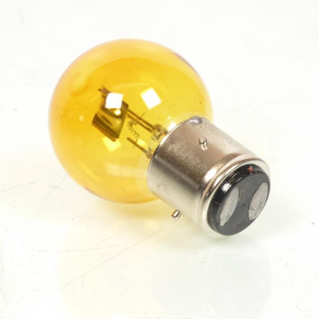Gelbe Glühbirne Ba21d 6v 25/25w 3 Pots Für Motorrad Auto Alt Neu