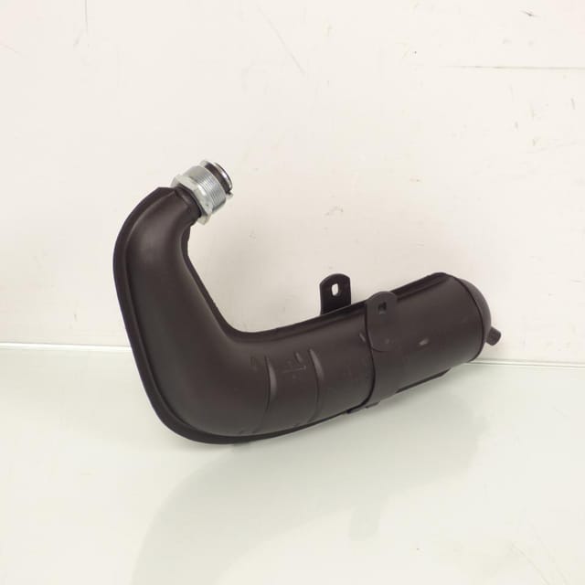 Schwarzer Auspuff Im Bananen-design Für Das Moped Mbk 51 –
