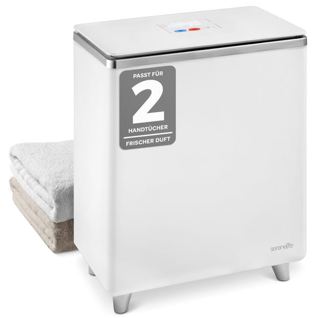 Serenelife Handtuchwärmer Eimer 20l, 450w, Silber