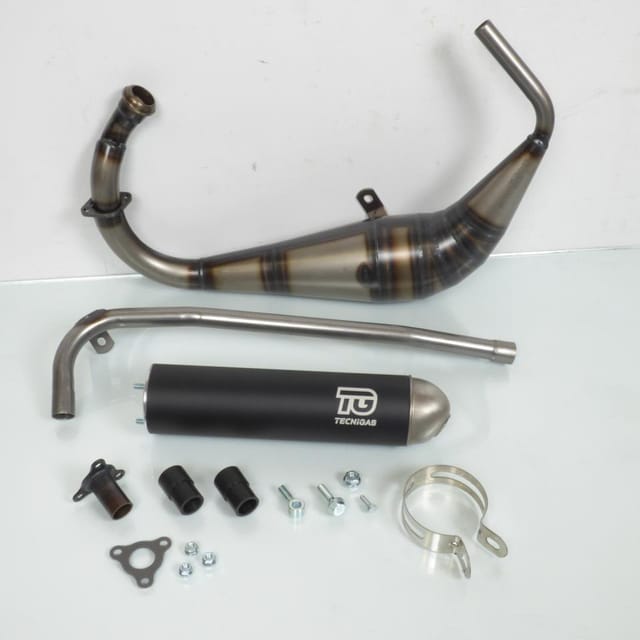 Auspuff Tecnigas Für Motorrad Derbi 50 Gpr 2004 Bis 2009 Neu