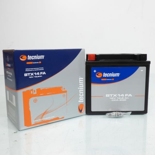 Batterie Sla Tecnium Für Roller Piaggio 500 Mp3 Lt Business Sport