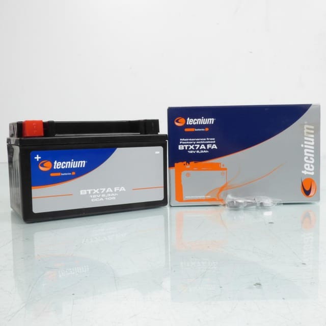 Batterie Sla Tecnium Für Roller Peugeot 125 Tweet Euro3 2010 Bis
