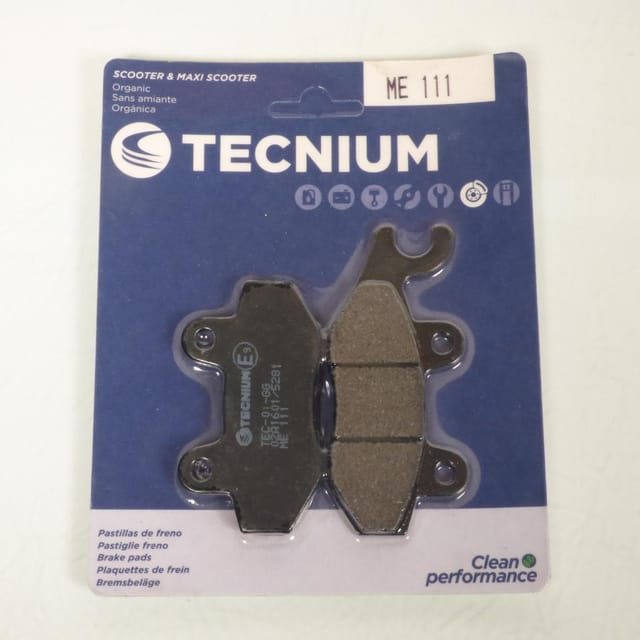 Tecnium-bremsbelag Für Chinesische 125er-motorräder (neufahrzeug)