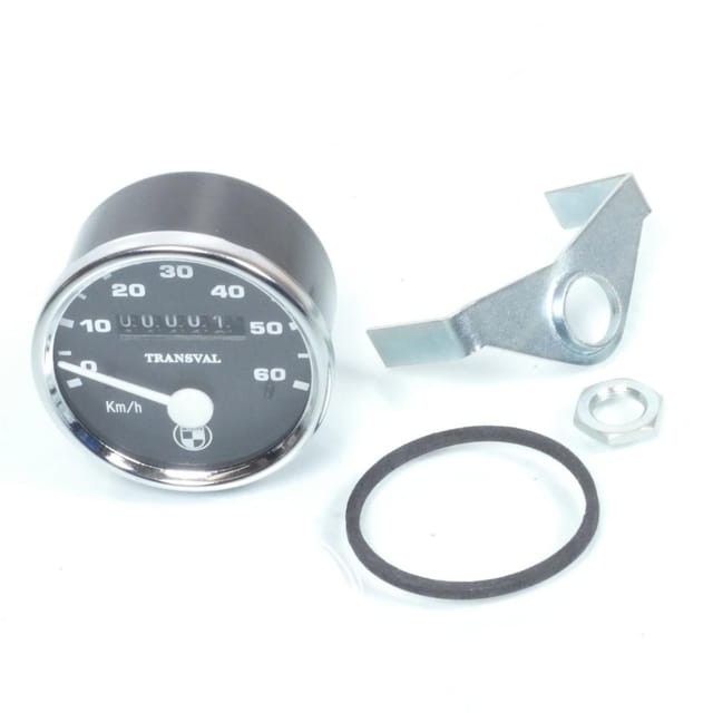 Tacho Transval 60km/h Ø60mm Für Moped Puch 50 Neu