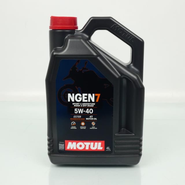 Schmiermittel Öl Motul Ngen 7 5w40 4l Für Motorrad Straße Gelände