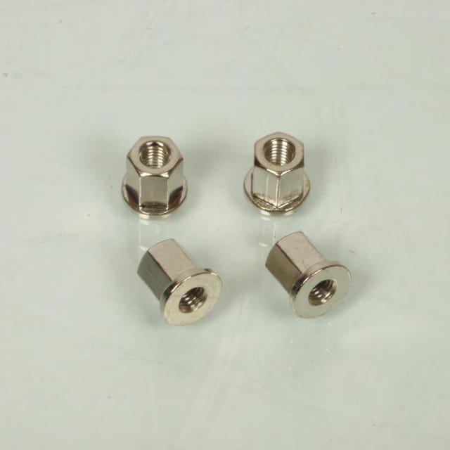 4 Lange Zylinderkopfmuttern Naraku M6x1.0 Nk101.85 Neu Für