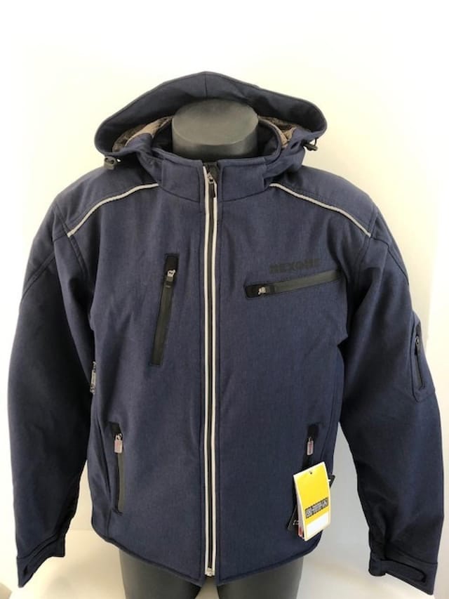 Motorradjacke Nexone Für Herren Nexone Größe Xxl Soft-shell Blau