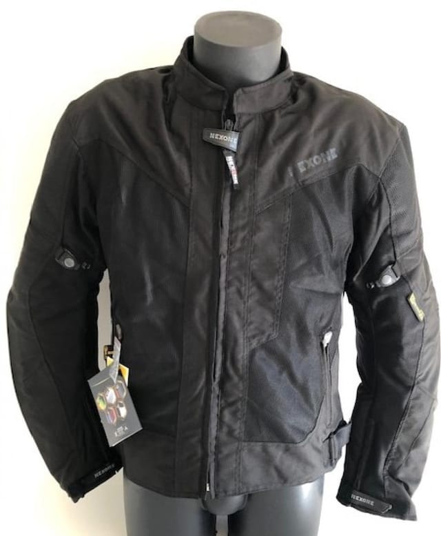Motorradjacke Für Die Straße Nexone Flavio Größe Xl Schwarz