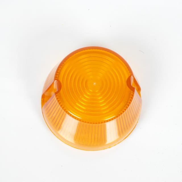 Blinkerglas Novi Für Mofa Mbk 50 51 Novi Orange / Einzelstück Neu