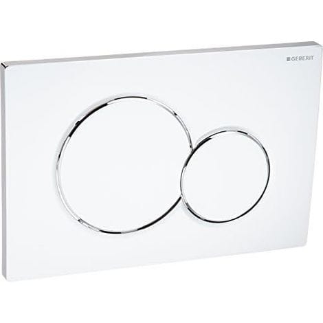 Kompatibel Mit Der Kompatibel Mit Geberit Sigma01 115.770.21.5 Wc-betätigungsplatte – Zweimengenspülung, Poliertes Chrom