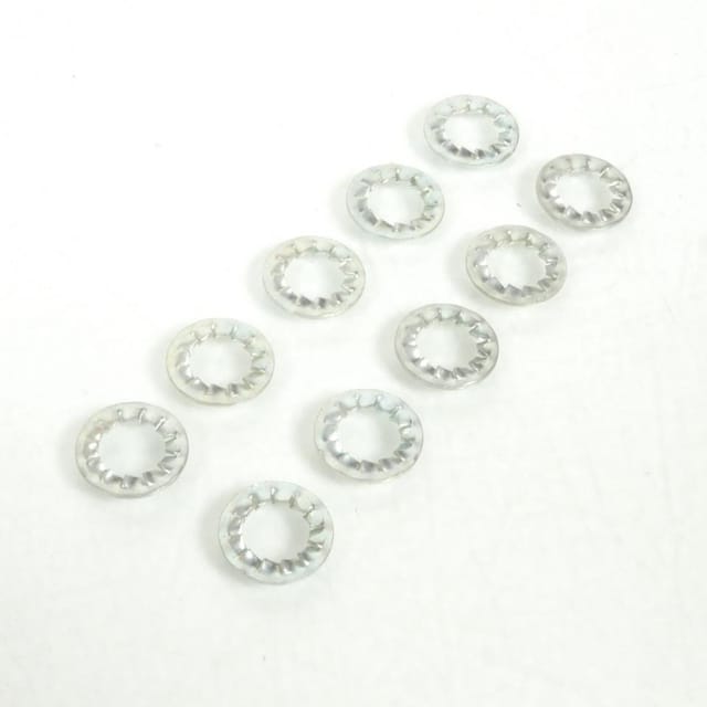 Set Aus 10 Zahnscheiben Innen 10x18x2mm Für Mofa Peugeot 50 103