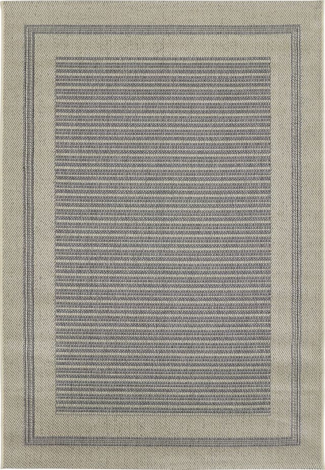 Outdoorteppich Rio Creme-grau, 160 X 230 Cm Gestreift Outdoor-teppiche