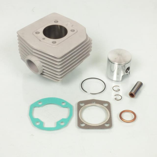 Zylinder Kolben Alu Luft Ø46mm Polini W 6t Für Moped Mbk 51 Av10