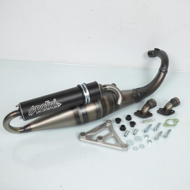 Auspuff Polini Für Roller Peugeot 50 Ludix Classic 2004 Bis 2006