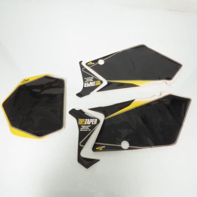 Dekorsatz Schwarz Gelb Weiß Aufkleber Sticker Ace Für Motorrad