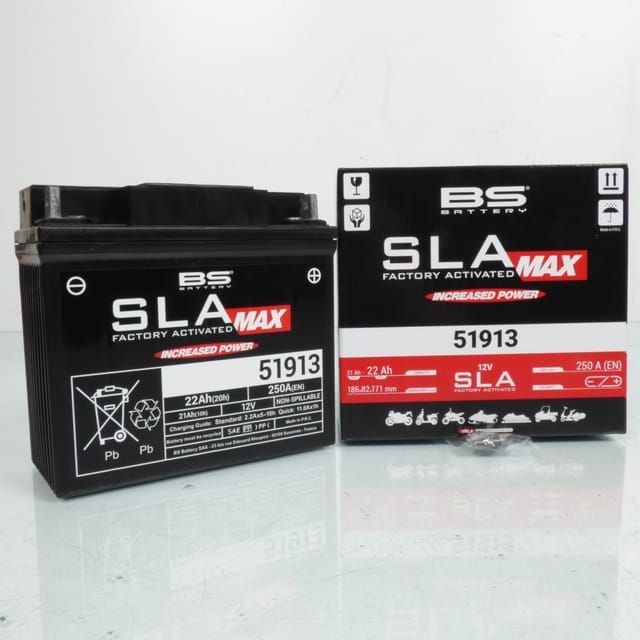 Sla-batterie Von Bs Battery Für Bmw Motorrad 1600 K B Bagger