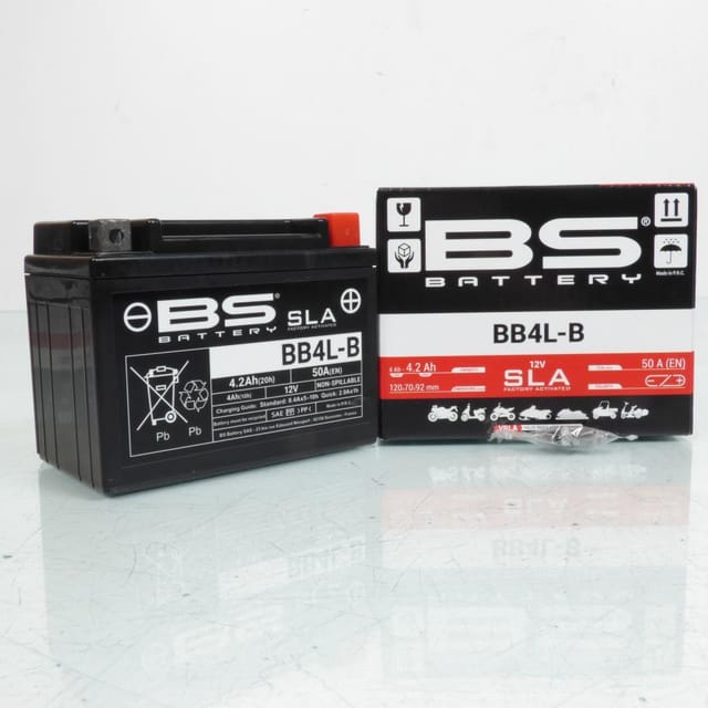 Sla-batterie Von Bs Battery Für Yamaha 50 Dt X Sm (6t) 2006 Bis