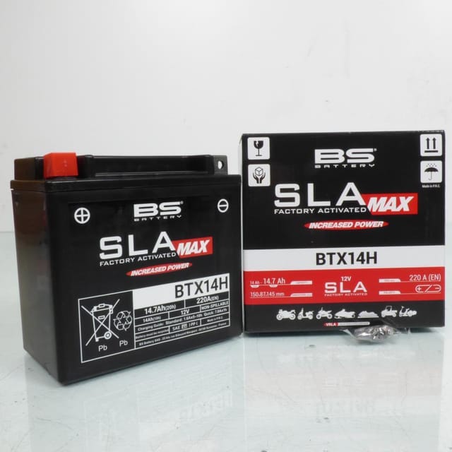 Sla-batterie Von Bs Battery Für Bmw Motorrad 1300 R Gs Adventure