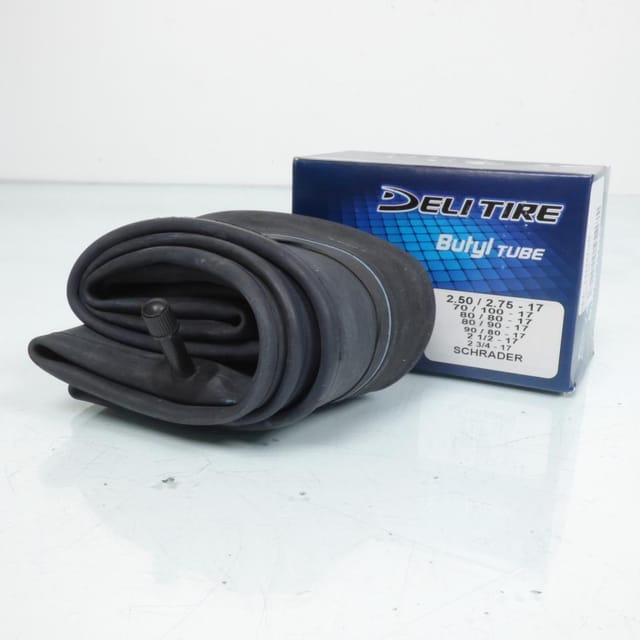 Schlauch Deli Tire Für Auto 2.50 Bis 2.75-17 Schrader Neu