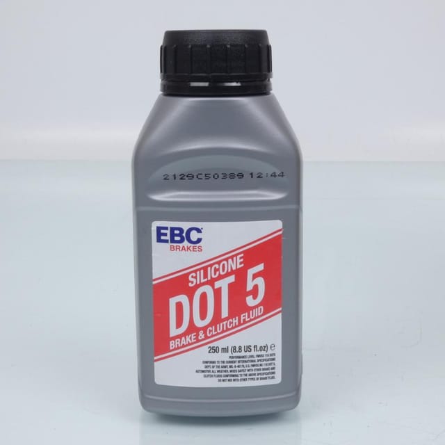 Silikon Bremsflüssigkeit Dot 5 Ebc 250ml Für Motorrad Auto Bf005