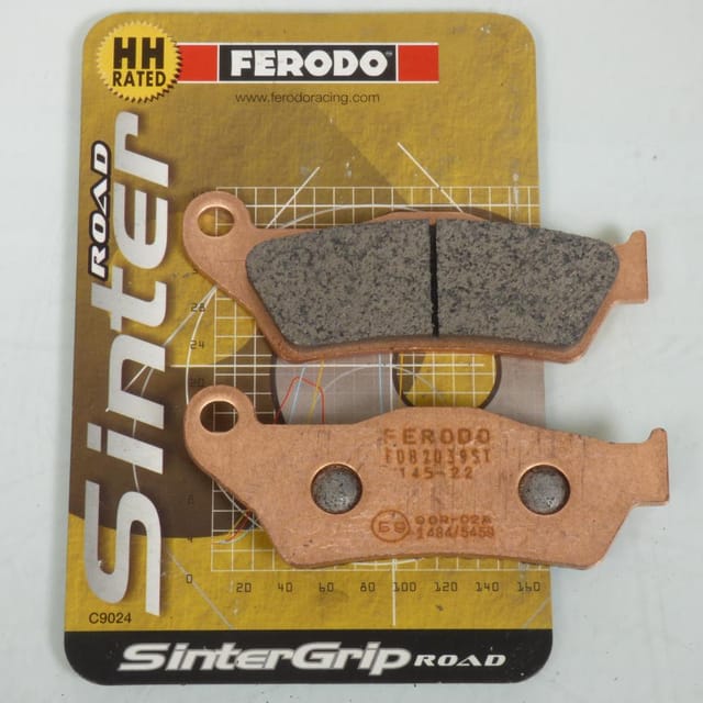 Bremsbelag Ferodo Für Motorrad 40 1000 26944 2023 Bis 2024 Hinten