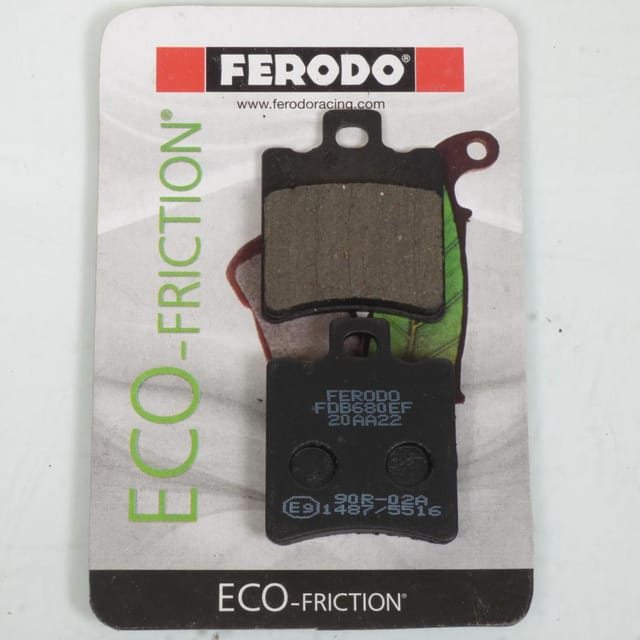 Bremsbelag Ferodo Für China-quad 350 Atv Vorne / Fdb680ef Neu