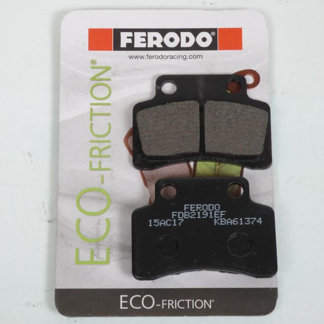 Bremsbelag Ferodo Für China-roller 50 Scoot Se25ba / Vorne /