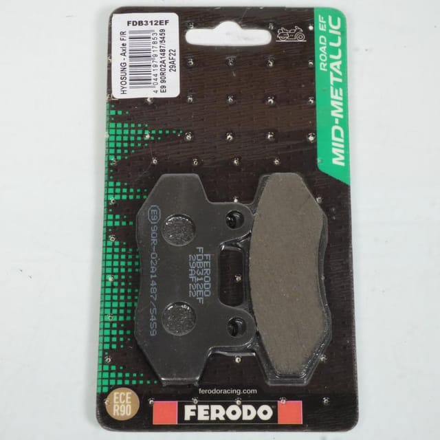 Bremsbelag Ferodo Für China-motorrad 125 Motocycle Vorne /